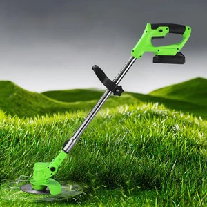 21V Motor Cordless Grass Cutting Machine Industrial Telescopic Handheld Lawn Mower CE Certified TUV