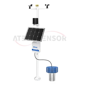 Pole-type River Aquaculture Tap Sewage ph Rainfall Integrated Water Quality Online Shore Micro Hydrological Monitoring Station