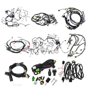 China Custom Cable Assembly Automotive Control Cable Assemblies Excavator Wire Harness