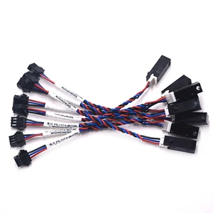 Custom JST Molex Wiring Harness Automotive EV Waterproof Cable Assembly 3-9 Pin Connector Wire Loom For Car Truck