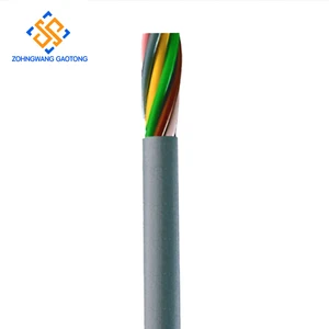 LIYY Stranded Copper Multi-core PVC Control Cable 300/300V Class 5 Flexible Grey Sheath Panel Instrumentation Automation Systems
