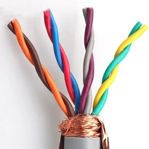 High Flex LiYCY-TP Drag Chain Cable Shielded Twisted Pair Control Wire Equivalent to TRVVPS for CNC Robot