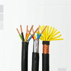 KVV Control Cable 450/750V Copper Conductor PVC Insulated PVC Sheathed Multi-Core Cable For Industrial Automation