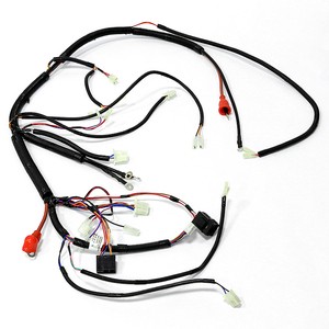 Custom Manufacturer Automotive Copper Wire Cable Assembly Electric Accessories Electronic Car Motorcycle Complete Wiring Harness
