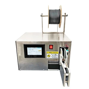 Twist and Tie Machine for Twisted Bread Bags Various Wire Cable and Plastic Bag Tying Machines