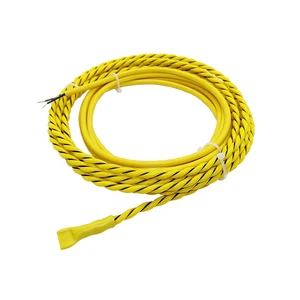 Water Leak Detection System Leak Sensor Cable Alarm Equipment CE/FCC/RoHS Certified Tuya App Supported for Testing Detecting