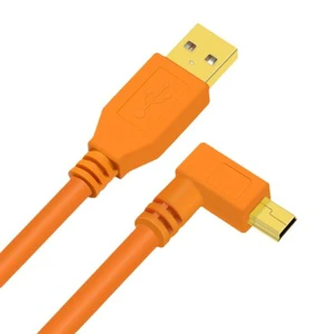 For 5D3/6D2/80D USB Camera Data Connection Cable with Pure Copper Steel Wire High-Speed Video Data Transmission Model A-T