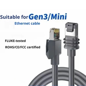 46m Starlink Gen 3 Cable High-Speed Weatherproof CAT6 Replacement Extension Cord Long Ethernet Cable for Outdoor Accessories