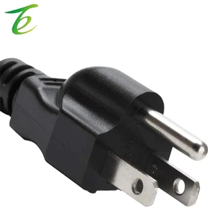 3 Fork Heavy Duty Universal AC Equipment Replacement Power Cord Cable Kit 110V Pigtail