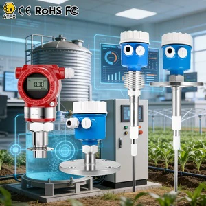 Capacitive Water Height Sensor Oil Tank Gauge Water Level Meter For Tank Capacitive Oil Capacitance Type Level Measurement