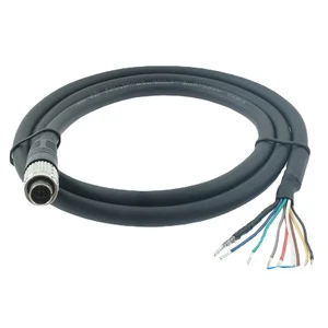 Mds002 HR25-7TP-8S hirose8-core daheng gray dot GIGE CCD industrial camera power trigger line IO line pointgrey