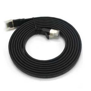 S/FTP Cat8 RJ45 Network Patch Cord Cable 40Gbps 1M 3M 5M For Data Communication