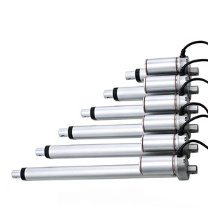 800mm Hot Sale Foot Mount Brush DC Motor IP54 4000 RPM Aluminum Alloy Electric Linear Actuator DC Motor
