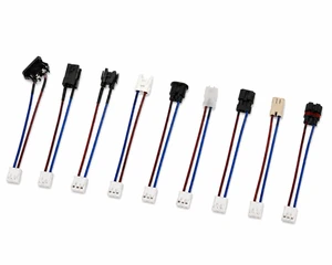 Hall Sensor Robot Wiring Harness With Delta VFD Programming Cable and Co-axial Cable for Industrial Robot Drives