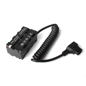 D-Tap Power Cable WY-F550X2 Battery Case DC Couple With Dual Type-C Ports Replace NP-F550 Camera Battery