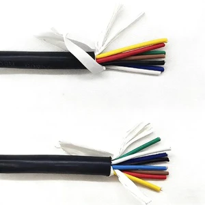 Multi Core Control Cable 450/750V 2.5mm2 Copper Conductor PVC Insulated Copper Tape Shielded