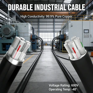 YJLV22 Armored Aluminum Core Cable 3/4/5 Core Underground Low Voltage Power Cable For Industrial Power Transmission