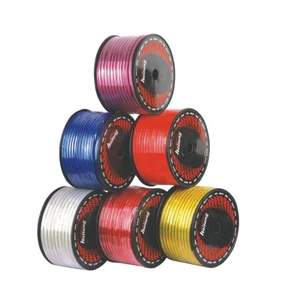 Customized 10GA OFC Car Audio Power Cable Customized Color and Size Versatile for Customer Needs