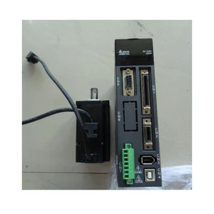 Delta ASD-A2-0221-U ECMA-C10602ES 200W Servo Drive and Motor