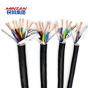 RVVSP Rs485 Cable Wire 2/3/4/5/6 Core 18awg 20awg 22awg 24awg 26awg Rs485 Shielded Twisted Pair Copper Shielded Cable 4pair