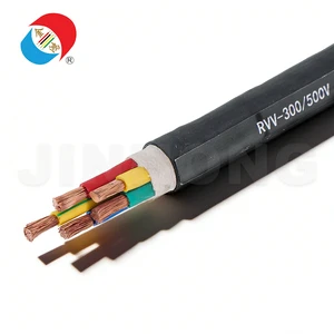 RVV Multi-Core Flexible Electrical Cable for Equipment Power and Control Wiring