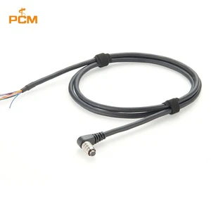 Power Trigger Hirose 8Pin Female HR25-7TP-8S Right Angle to Open End I/O Cable for Industrial Camera Machine Vision GigE DALSA