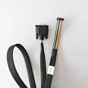Customized Nylon Woven Cord for Computer Motorcycle Use Durable Scratch-Resistant IP66 Rated Tinned Copper Conductor JST