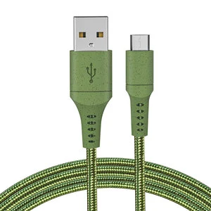 Eco-Friendly Nylon Braided USB a to Micro USB Cable 2.1A Fast Charging 480Mbps Data Sync Durable 10000+ Bend Custom Logo Cable