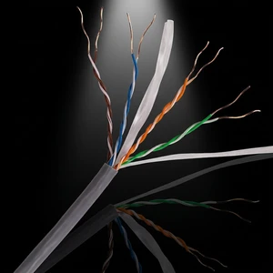 ST CAT6A UTP LAN Digital Communication Twisted Pair Unshielded Network Cable 305M 23AWG PVC/LSZH Jacket GRAY Heat Resistant