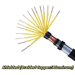Multi Core Control Cable 2-37 Cores 450/750V Flexible Copper Cable CE Certified for Electrical Control System