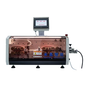 Hc-608f3 Pmj Automatic Cable Inkjet Marking Machine Cable Printing Machine Cable Wire Cut Strip And Print Machine