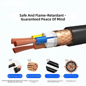Factory Direct RVSP Twisted Pair Shielded Control Cable 300/500V Copper RS485 Communication Wire For Industrial PLC Instrument