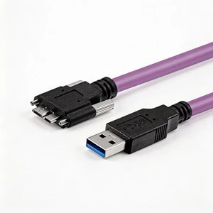 USB 3.0 Locking Cable for Industrial Camera 5Gbps High Speed Machine Vision Cable