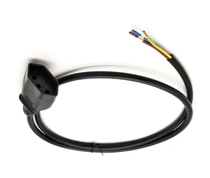 10A Heavy Duty EU Power Cord 16AWG High-Performance AC Cable for Data Center Server Rack PDU & UPS (C13/C14/C19 Options)