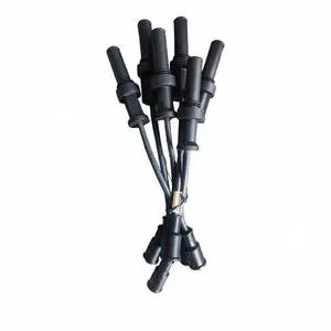 New City Bus Engine High Voltage Anti-Aging Ignition Cable for Public Transport Coach LNG/CNG Engine Transmission Parts