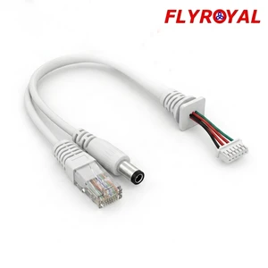 Professional Custom RJ45 DC Network Power Integrated Cable IP Camera Wire Harness for CCTV System Cable Assembly