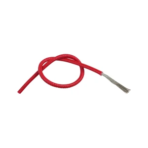 UL3122 16 17 18 20 22 24AWG Silicone Fiberglass Braided Electronic Wires Stranded Overhead Cable RoHS For Rice Cooker Electric