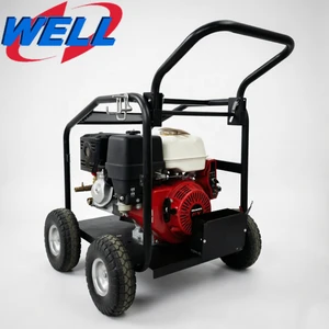 WEITE 1411A 18HP Gasoline Pressure Washer 350Bar 5075PSI Industrial Power Washer 19LPM 5GPM High Flow Mobile Cleaner