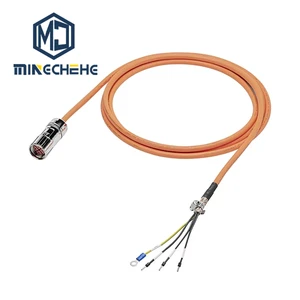Servo Motor Power Cable 6FX3002-5CL02-1AF0 10m Pre-Assembled With Connectors for Industrial Automation CNC System