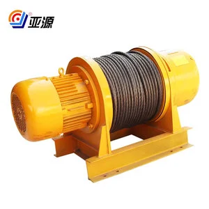 High Quality 10 Ton Cargo Winch Remote-Controlled Electric Lifting Cranes with Steel Wire Rope Efficient Supply