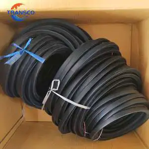 Classical Wrapped Air Compressor V Belt D Type Durable Rubber Fan Belt /Polyester Cord for Industrial Machines