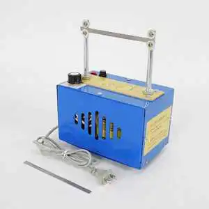 Durable Rope Webbing Lanyard Plasma Cutting Machine Cutter 220V 100W 1000 RPM High 35-90mm Cutting Depth Impression Machinery