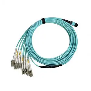 Singlemode Optical Fiber 3.0 MPO-MPO Patch Cable Optimal For Communication Cables
