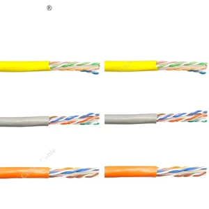 4*2 Pairs network extension 20m Hikvtsion cat6 cable 305m Utp Cables
