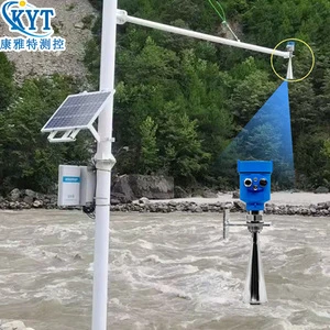 Non-Contacting Open Channel River Bell Mouth radar Level Transmitter Sensor High Accuracy Water Level Meter Sensor