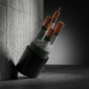 Hot Sale 0.6/1kV YJV22 SWA Armored Power Cable Copper XLPE Insulated PVC Sheath 325+116 4 Core Electrical Cable IEC Standard