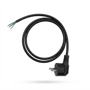 Customized VDE Certified European AC Power Cord 16A 250V Schuko Plug with Pure Copper Conductor PVC Jacket for Home Appliances
