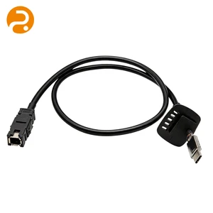 Custom USB-C To Special Industrial Connector Data Cable 500mm 12V PVC Insulated High-Speed Device Communication Wiring Harness