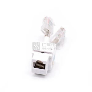 Outdoor Cat6 Male Ethernet Rj45 Connector Extension Cable Cables for Network Lan