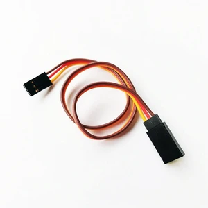 Futaba JR 3-Pin Servo Extension Cable 22AWG Male Female Custom Wire Harness for RC Receiver ESC Flight Controller Drone Airplane